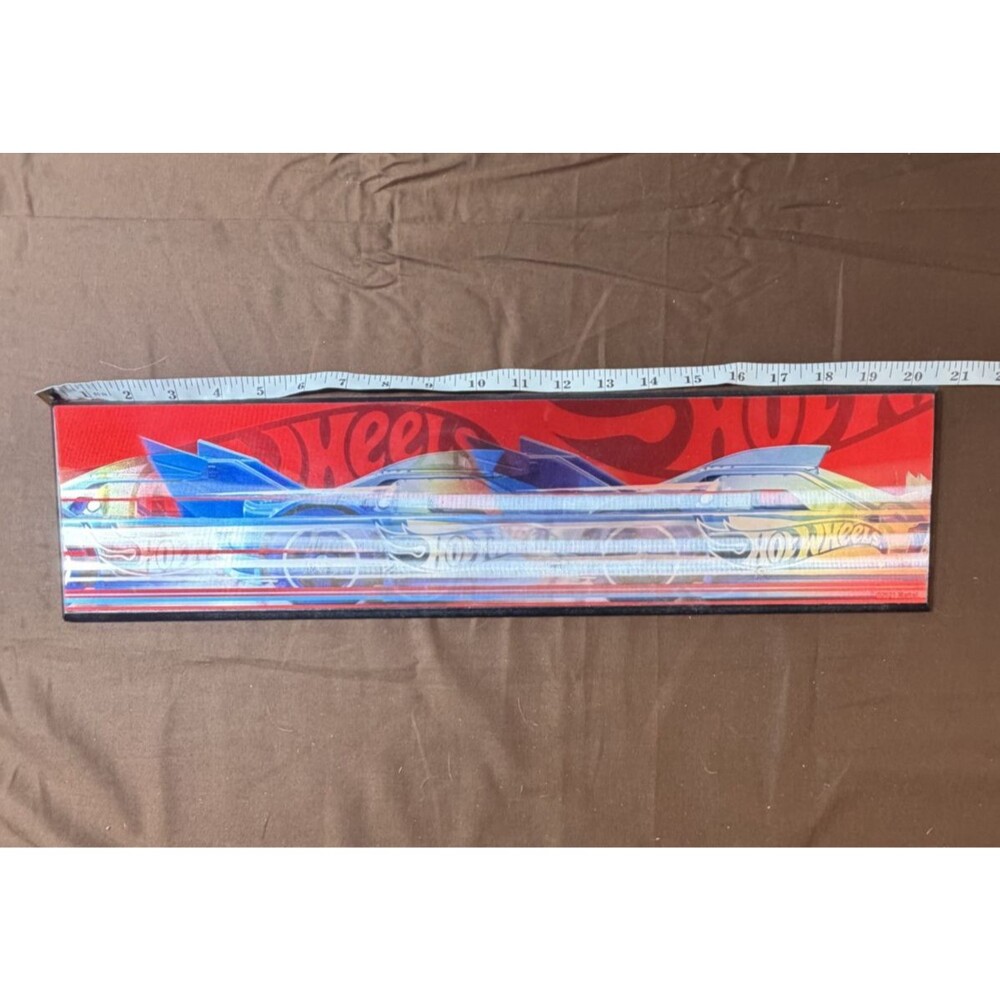 Hot Wheels Rectangular Plastic Sign - Picture 2 of 6